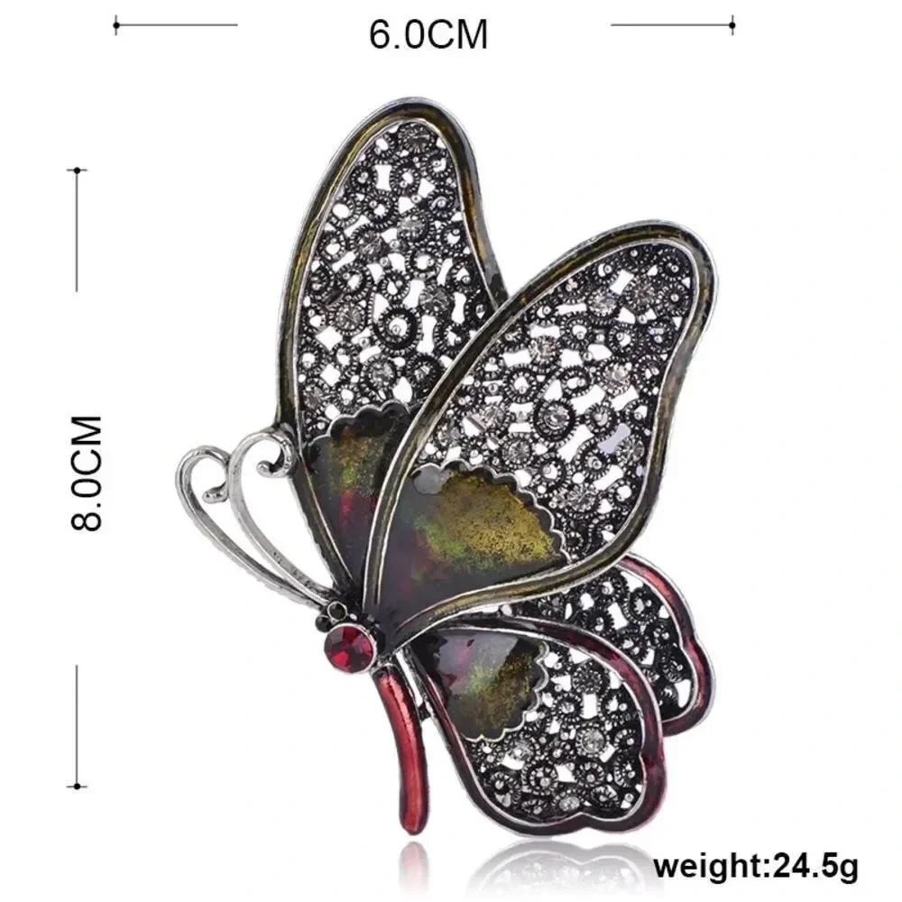 VQ Vintage Style Butterfly Brooch